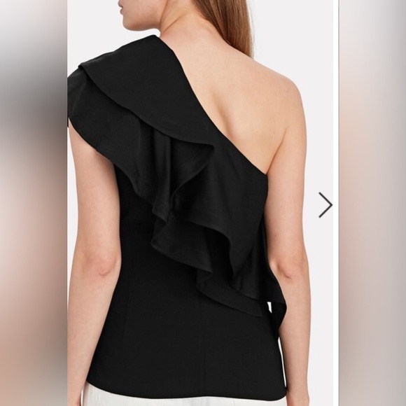 NWT  3.1 phillip lim womens drapey one shoulder blouse - Picture 3 of 11